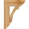 Ekena Millwork Imperial Slat Rough Sawn Bracket w/ Offset Brace, Western Red Cedar, 8"W x 22"D x 30"H BKT0806X22X30IMP06RWR - alternate 2